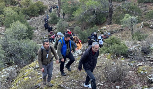 Aydın Büyükşehir Belediyesi'nin doğa yürüyüşleri devam ediyor