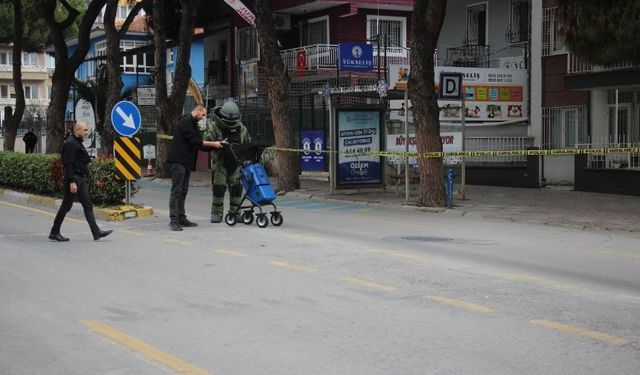 Fünye ile patlatılan valiz boş çıktı