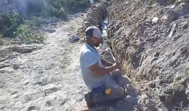 Müdürlük koordinatlara rağmen Germencik'teki JES borularını bulamadı!