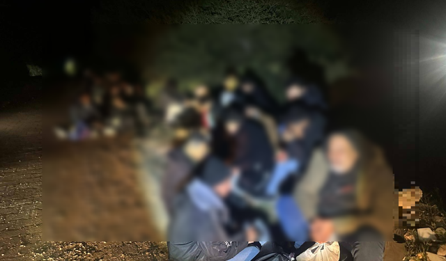 Kuşadası'nda 31 düzensiz göçmen yakalandı!
