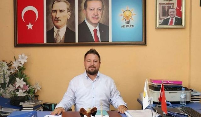 AK Parti Bozdoğan İlçe Başkanı Nedim Aktaş görevinden istifa etti!