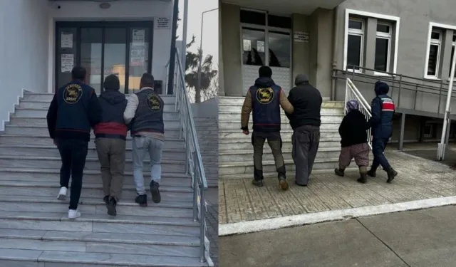 Aydın'da çeşitli suçlardan aranan 5 şahıs tutuklandı!