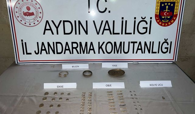 Aydın'da 3,5 milyon TL değerinde tarihi eser ele geçirildi