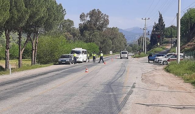 Köşk'te 201 araç kontrol edildi!