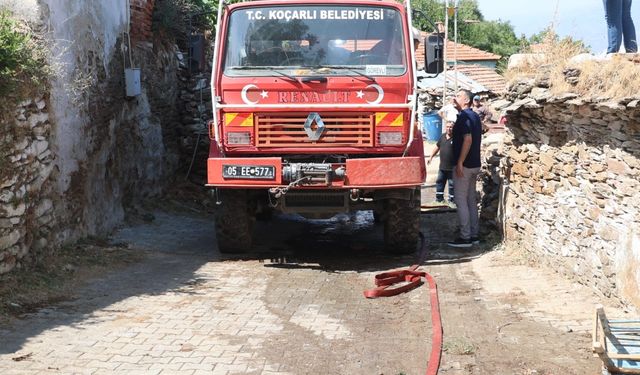 Koçarlı Belediyesinin kullandığı arazöz, bakanlık tarafından geri alındı