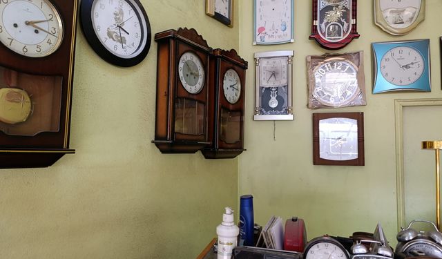 Zamana dokunan eller: saatçilik