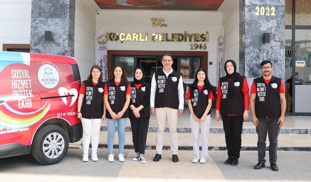 Koçarlı'da “Sosyal Hizmet Destek Ekibi” sahaya iniyor