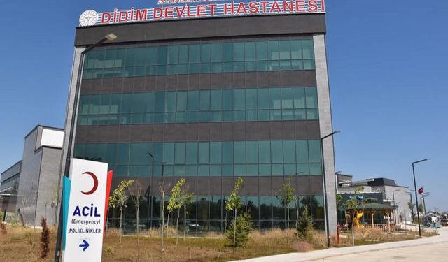 Didim’in yeni hastanesi açılış için gün sayıyor