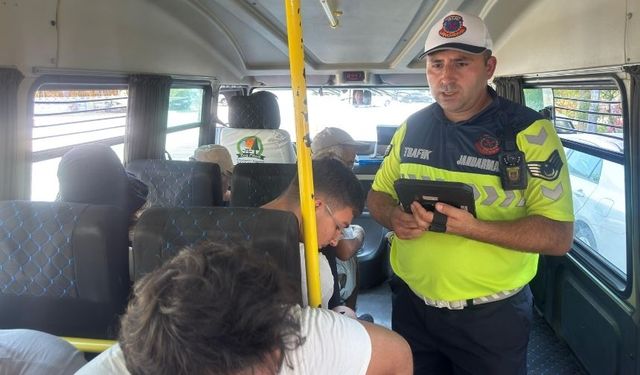 Jandarma'dan Kuşadası'nda denetim!
