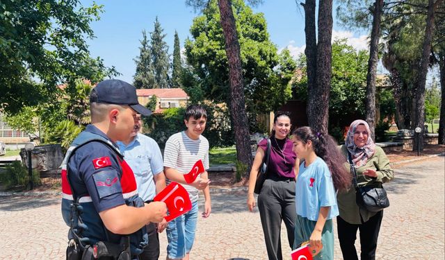 Karacasu jandarmasından huzur uygulaması