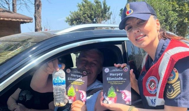 Aydın'da tatilciler jandarma tarafından bilgilendirildi