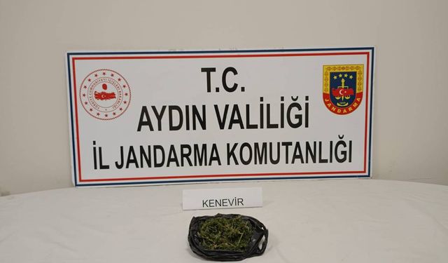 Aydın'da uyuşturucu operasyonunda 2 şüpheli yakalandı