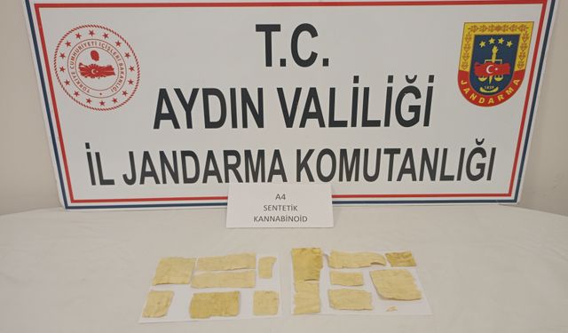 Koçarlı’da uyuşturucu operasyonnda 5 Bin kullanımlık sentetik kannabinoid ele geçirildi