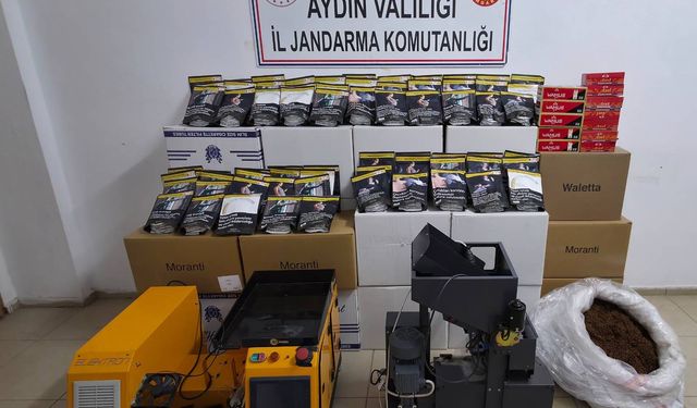 Aydın'da 142 bin makaran ele geçirildi