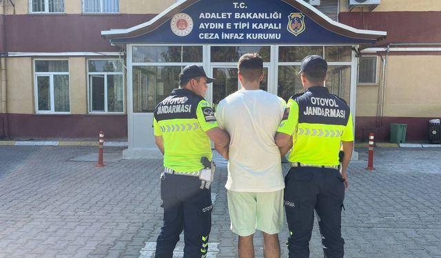 12 yıl hapsi istenen şahıs Aydın gişelerinde yakalandı