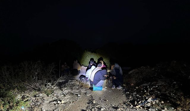 Didim'de 23 düzensiz göçmen yakalandı!