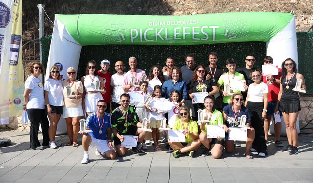 PickleFest Didim'de sporun kalbi attı!
