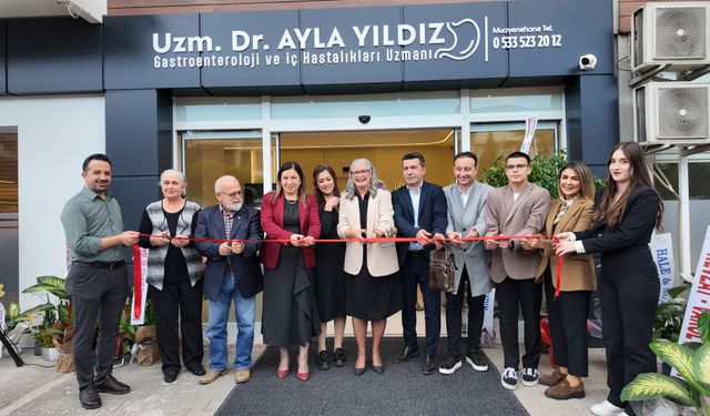 Uzm. Dr. Ayla Yıldız Gastroenteroloji Kliniği'nin açılışı gerçekleştirildi