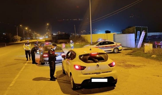 Aydın'da 74 sürücüye cezai işlem uygulandı