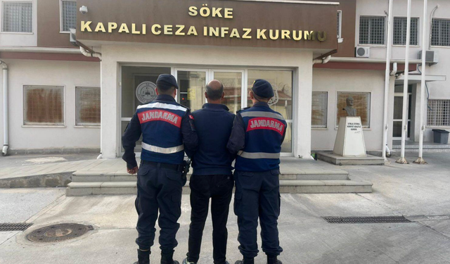 Kuşadası'nda hakkında 25 yıl hapis cezası bulunan şahıs yakalandı!