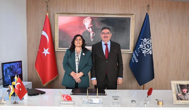 Başkan  Çerçioğlu’na, AK Parti MKYK Üyesi Eminmollaoğlu'ndan ziyaret