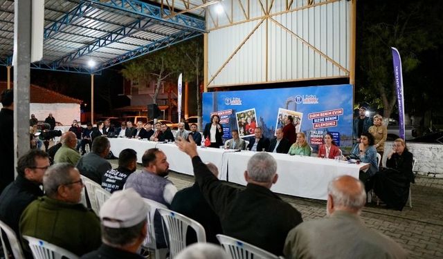 Başkan Gençay Balat halkıyla bir araya geldi!