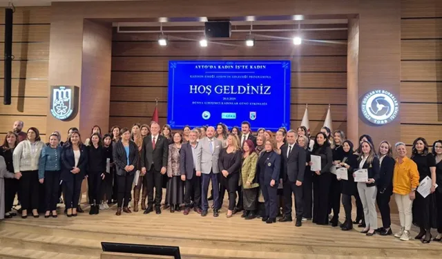 Girişimci kadınlar sertifikalarını aldı