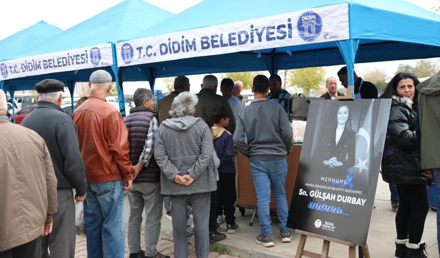 Didim'de Gülşah Durbay için lokma hayrı düzenlendi