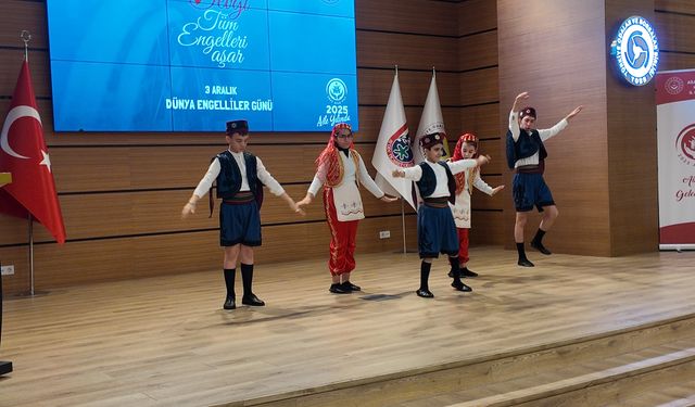 Aydın'da 3 Aralık Dünya Engelliler Günü kapsamında etkinlik gerçekleştirildi