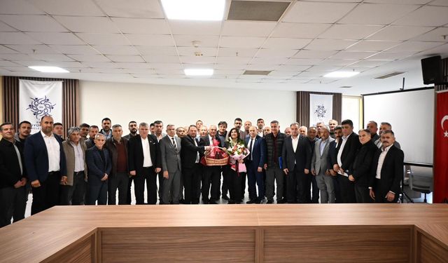 Başkan Çerçioğlu, Köşk ve Sultanhisar muhtarı ile bir araya geldi