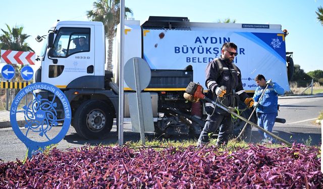 Aydın Büyükşehir Belediyesi Didim'de çalışmalarını sürdürüyor