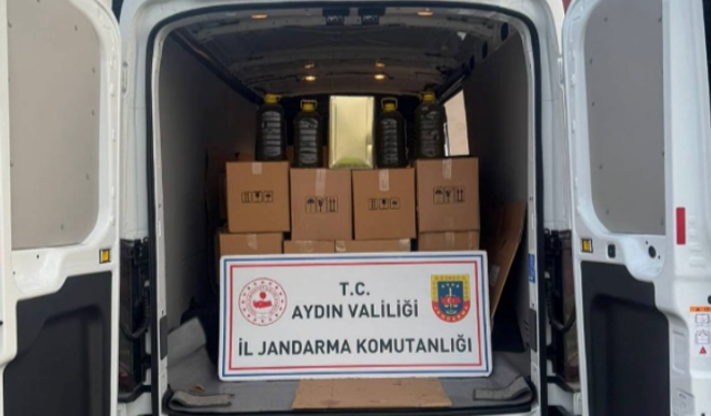 Aydın’da sahte zeytinyağı operasyonu!