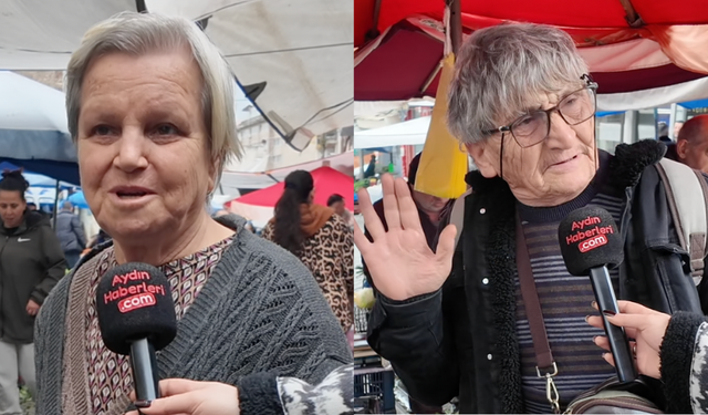 Pazar fiyatlarına isyan eden emekli: "Harcasan bir günde maaş biter"