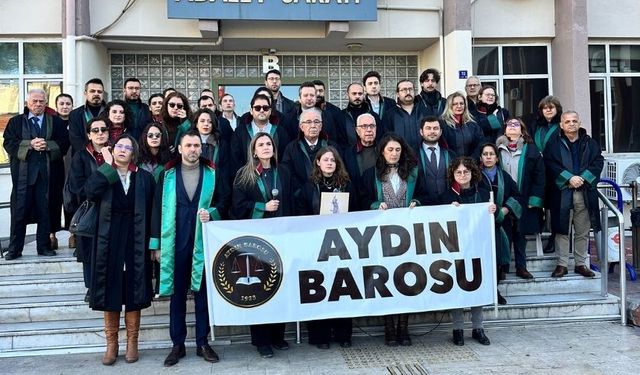 Aydın Barosu'ndan hayatını kaybeden meslektaşları için adalet talebi!