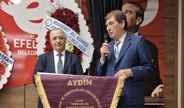 Aydın Terziler Odası’nın 38 yıllık Başkanı Yüksel Sabancı güven tazeledi
