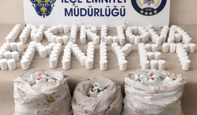 İncirliova'da 28 bin sentetik hap ele geçirildi!