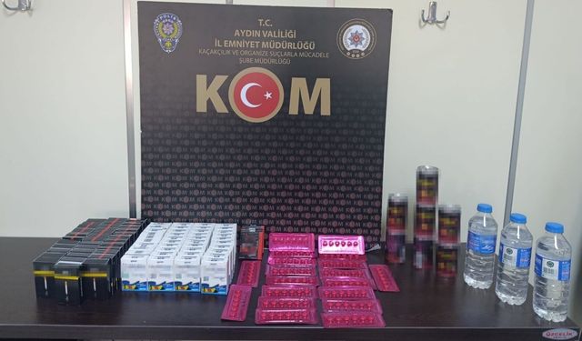 Aydın'da kaçakçılara operasyon