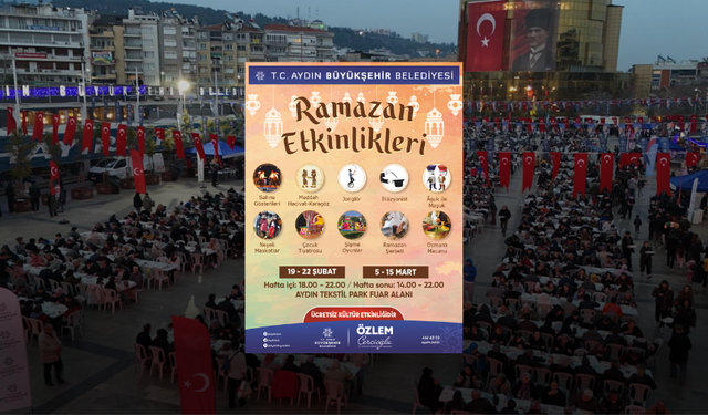 Aydınlılar Ramazan boyu iftar sofralarında bir araya gelecek