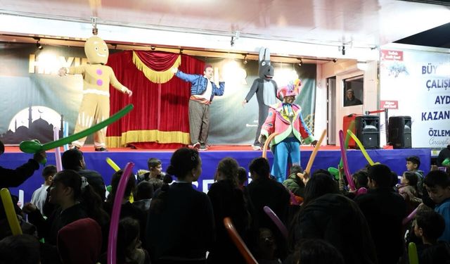 Sultanhisar'da her yaştan vatandaş Büyükşehir Belediyesi'nin Ramazan etkinlikleriyle buluştu