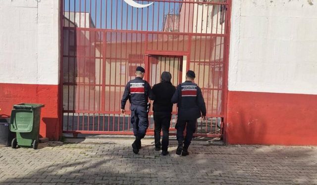Efeler'de 5 yıl hapis cezası bulunan şahıs yakalandı