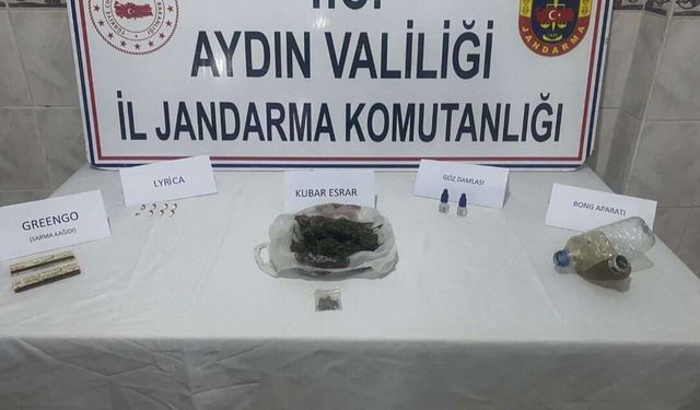 Nazilli'de yasaklı madde kullanan 5 kişi yakalandı!