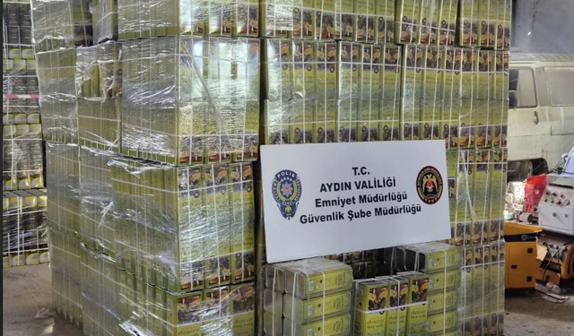 Efeler’de sahte zeytinyağı operasyonu: 2 bin 166 teneke ele geçirildi!