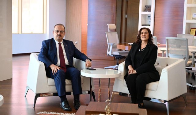 Başkan Çerçioğlu'na Canbolat'tan ziyaret
