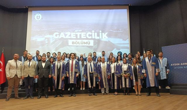 ADÜ İletişim Fakültesi’nde mezuniyet coşkusu!