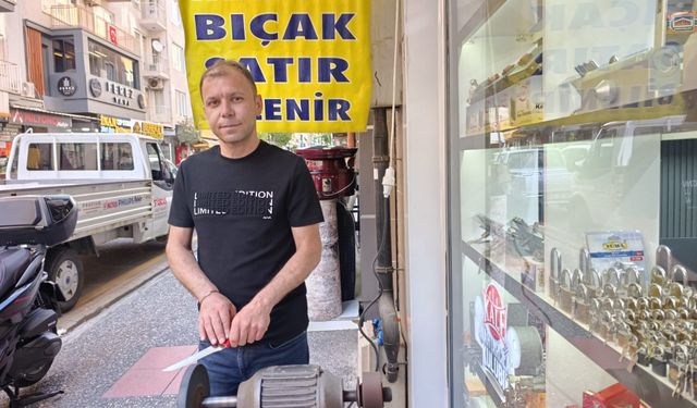 Sabahlara kadar süren bıçak bileme kültürü artık yok!