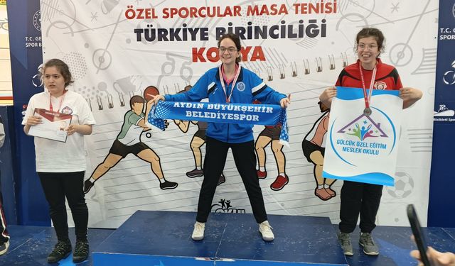 Büyükşehir Belediyesi Otizm Destek Merkezi sporcuları Aydın'ın gururu oldu