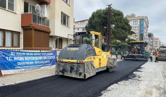 Başkan Çerçioğlu Aydın'ın tüm ilçelerinde ulaşım yatırımlarını sürdürüyor