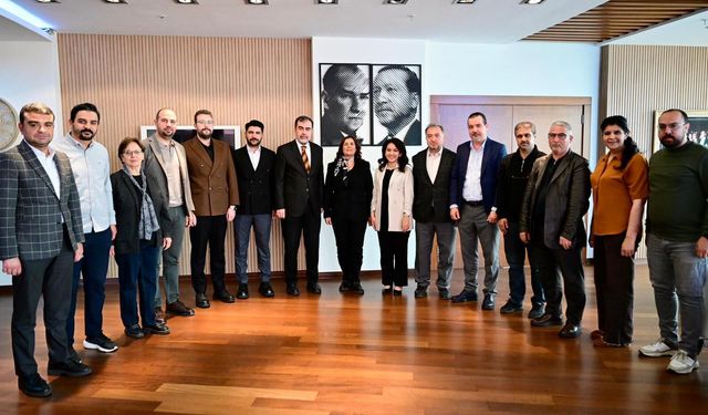 Başkan Çerçioğlu'na AK Parti Aydın'dan ziyaret