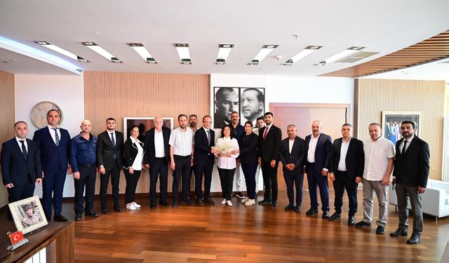 Başkan Çerçioğlu'na AK Parti Didim'den ziyaret