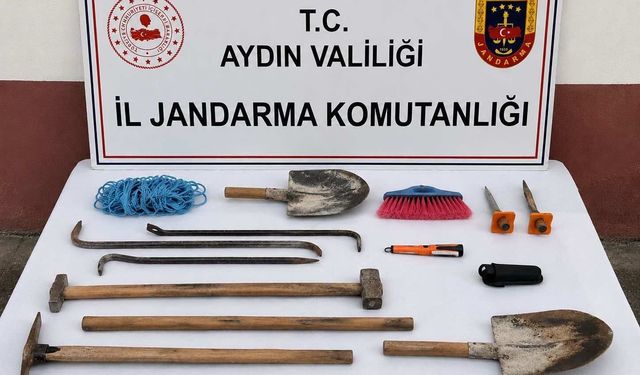Magnesia Antik Kenti’nde kaçak kazıya suçüstü: 3 şüpheli yakalandı!